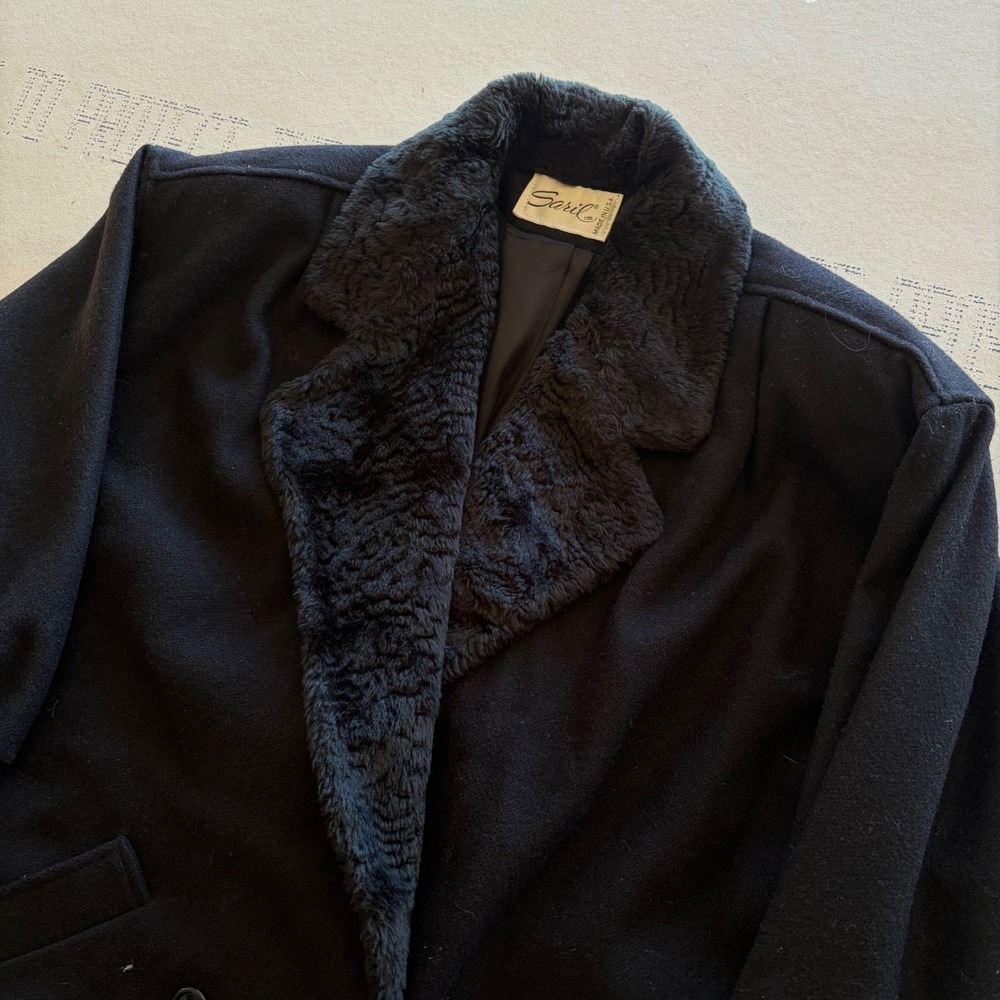Vintage Saril Overcoat Pea Coat